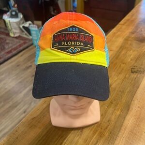 Anna Maria Island Florida Multicolor Cap
